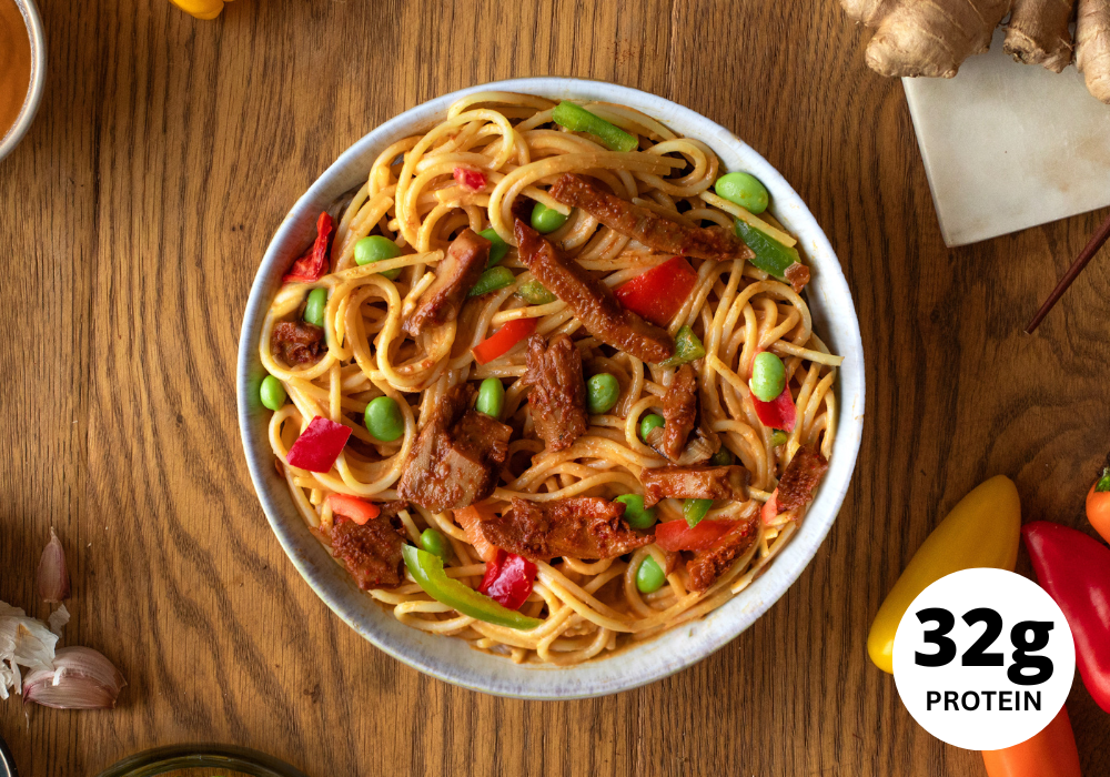 CH: Asian noodles with beef