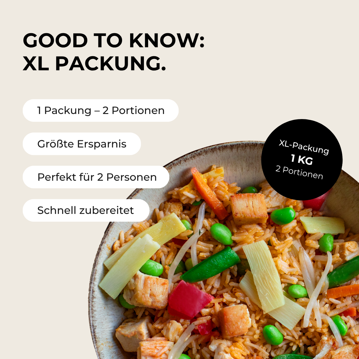 Red Thai Curry (XL, 2 portions)