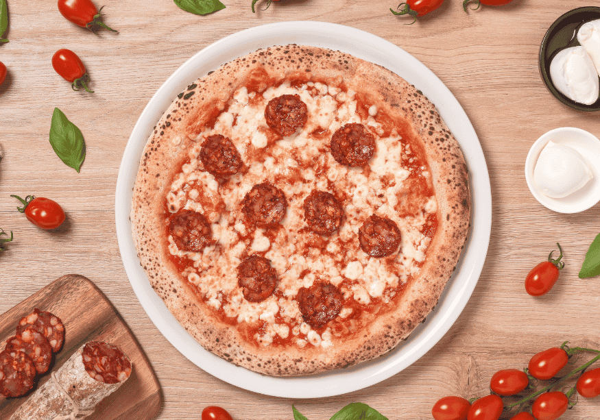 Protein Pizza Spicy Beef Salami (ausverkauft)