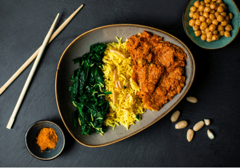 Indisches Kichererbsenmasala