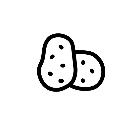 Icon potato