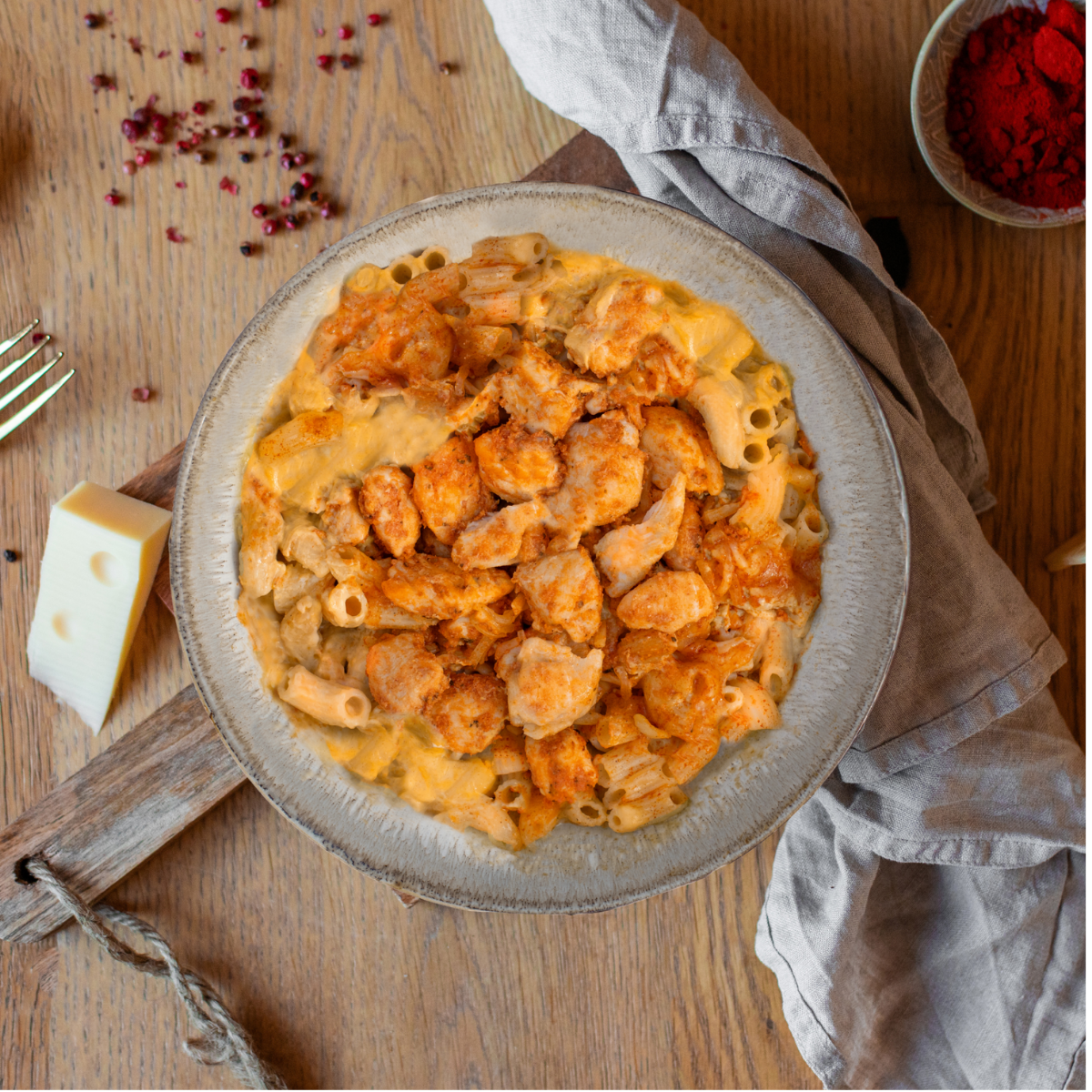 CH: Mac & Cheese with chicken