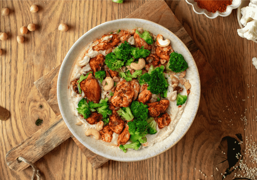 CH: Chicken with hummus