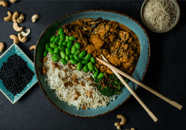 Vegan pumpkin curry