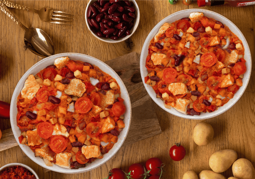 Buffalo-style chicken bowl (XL, 2 servings)