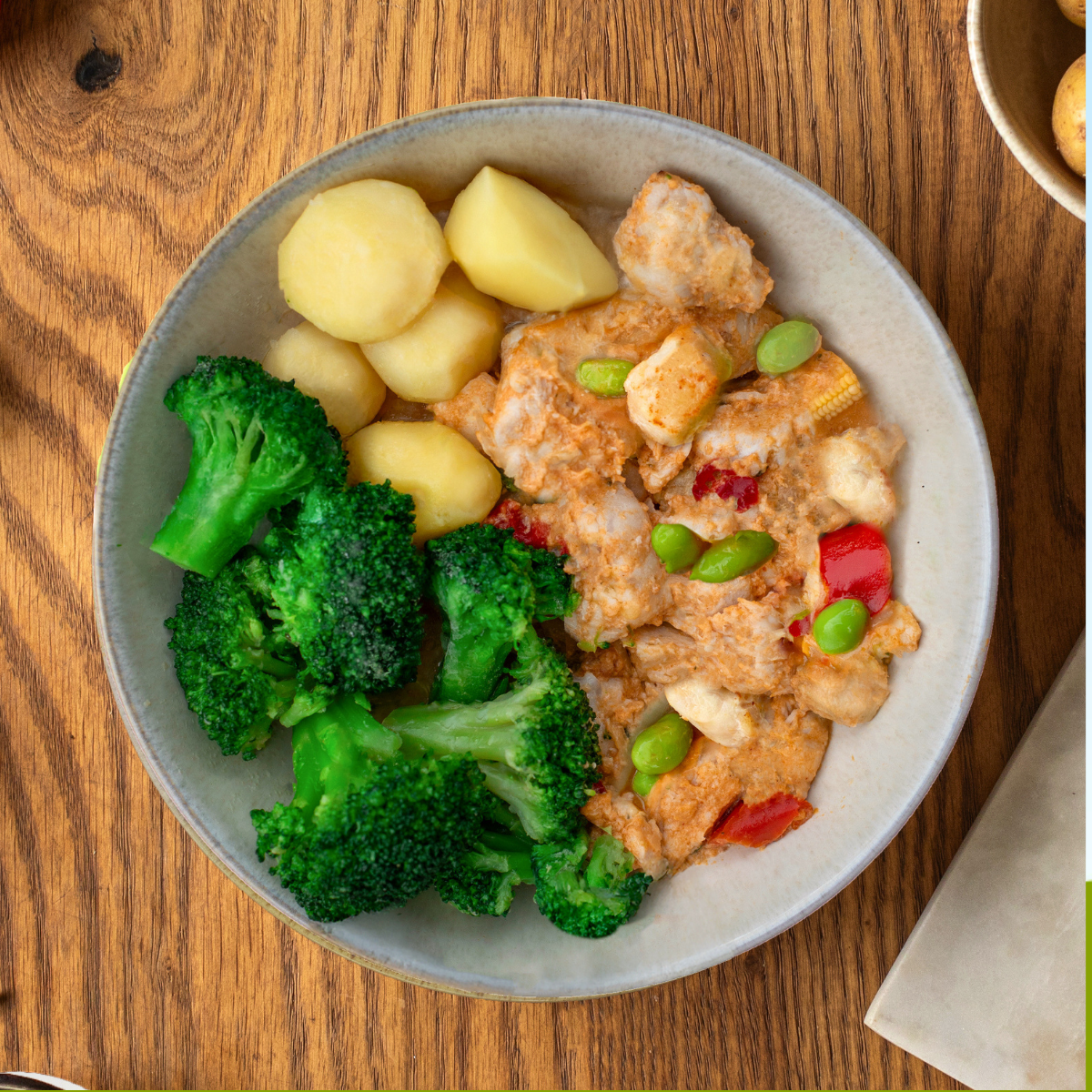 CH: Thai Pa Naeng with chicken breast