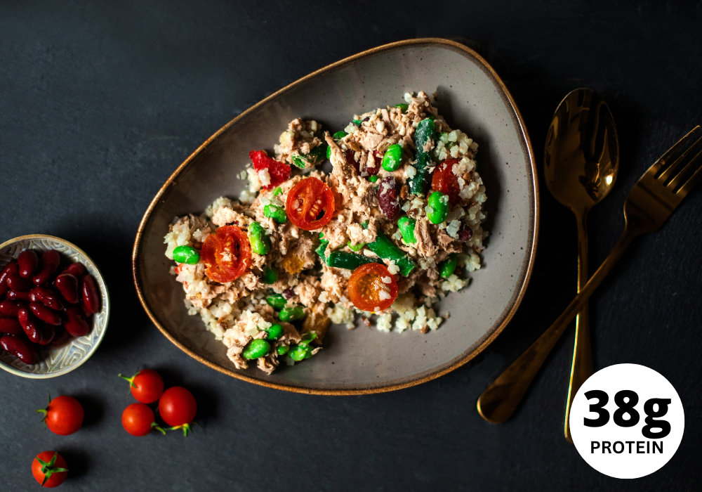 CH: Tuna salad with cauliflower