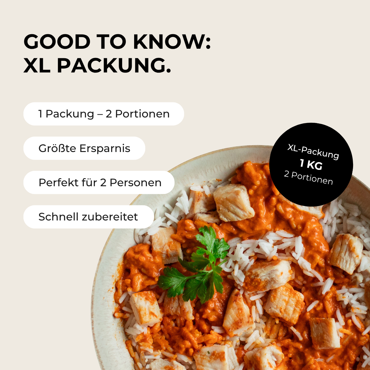 CH: Butter Chicken (XL, 2 portions)