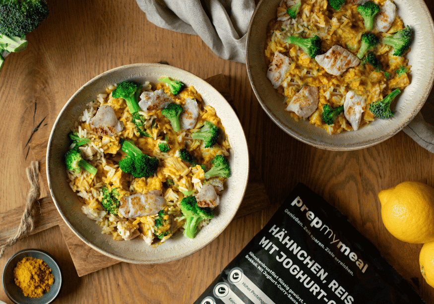 Poulet, riz, brocoli (XL, 2 portions)