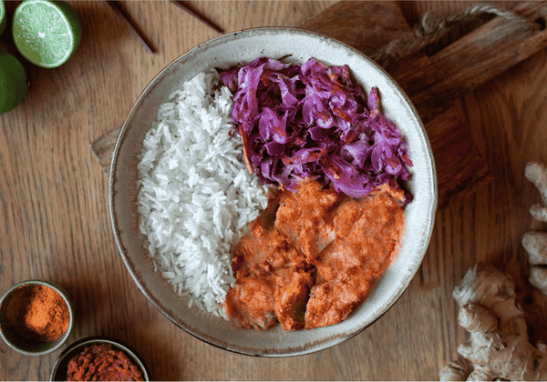 Fisch in Satay Sauce