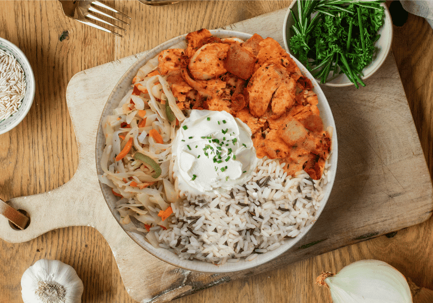 Poulet façon kebab