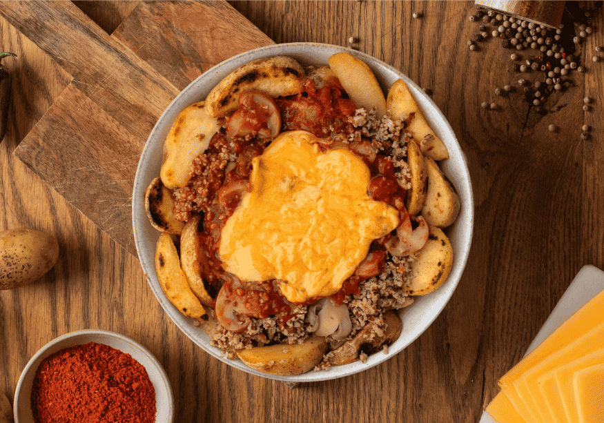 Bol au fromage et au bœuf de Philadelphie