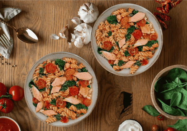 Protein Pasta al Salmone (XL, 2 portions) (épuisé)
