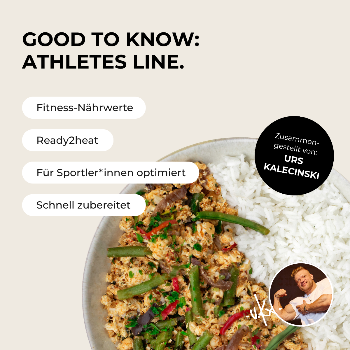 CH: Athletes Line x Urs Kalecinski