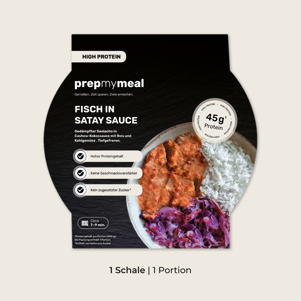 Fisch in Satay Sauce