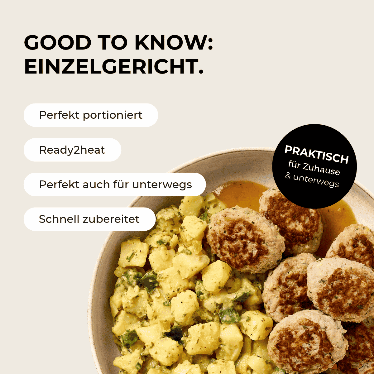 CH: Frikadellen mit Kartoffelsalat