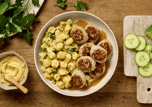 Frikadellen mit Kartoffelsalat