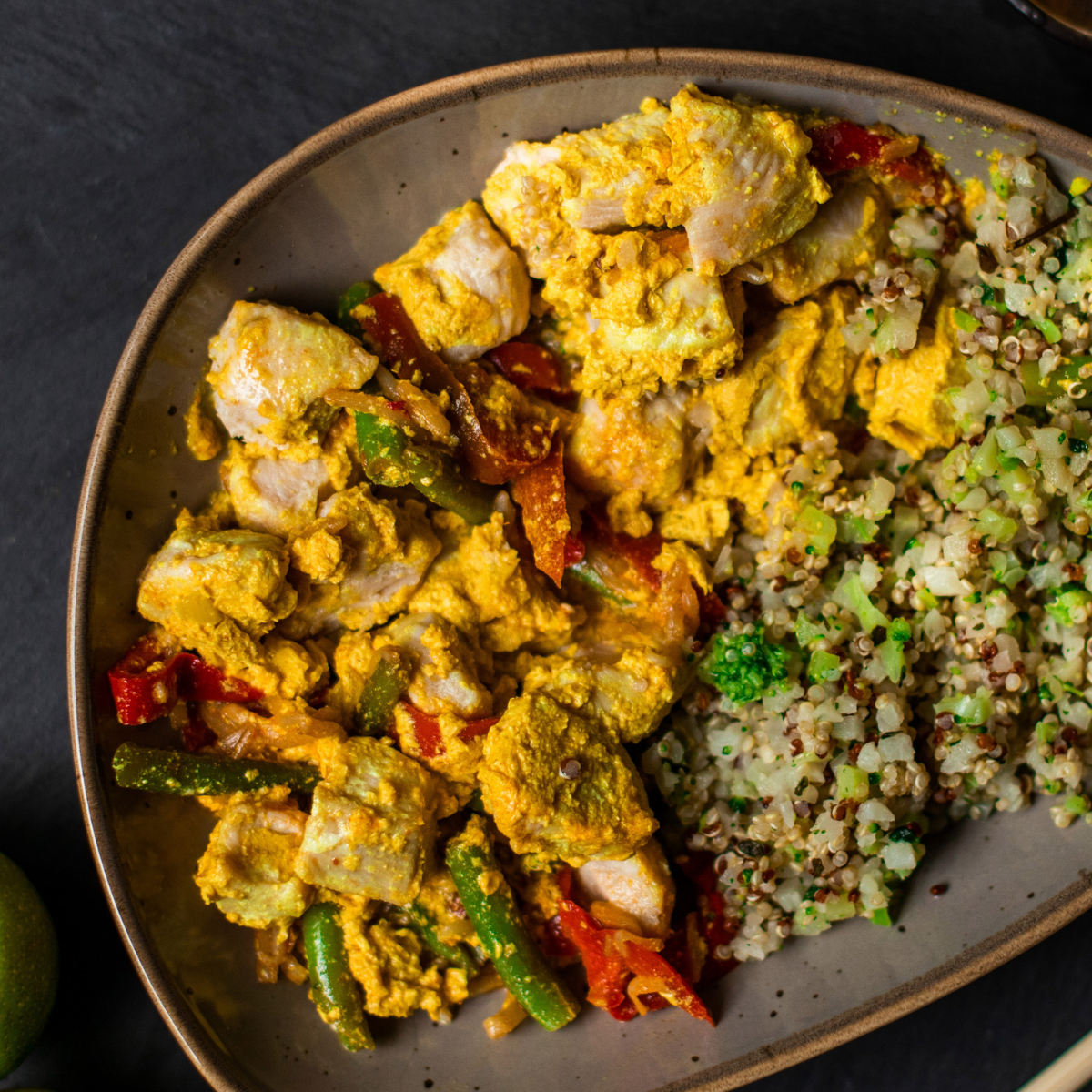 CH: Gelbes Curry mit Hähnchenbrust