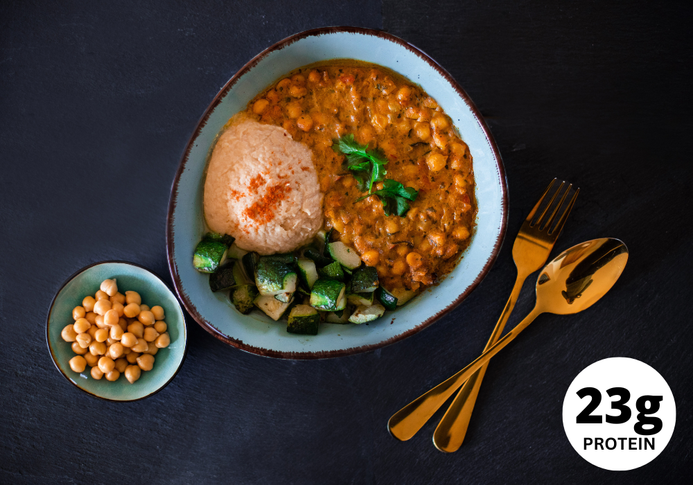 CH: Kichererbsen mit Harissa
