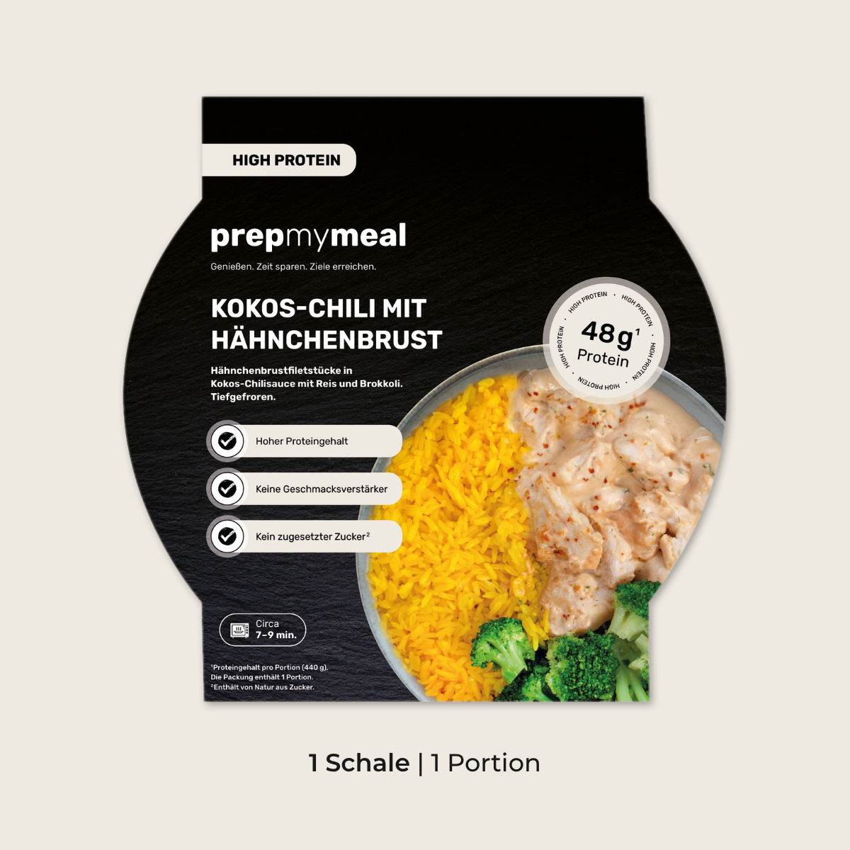 Kokos-Chili mit Lemongrassoße