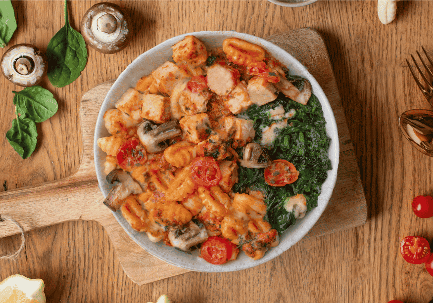 Gnocchi mit Lachs