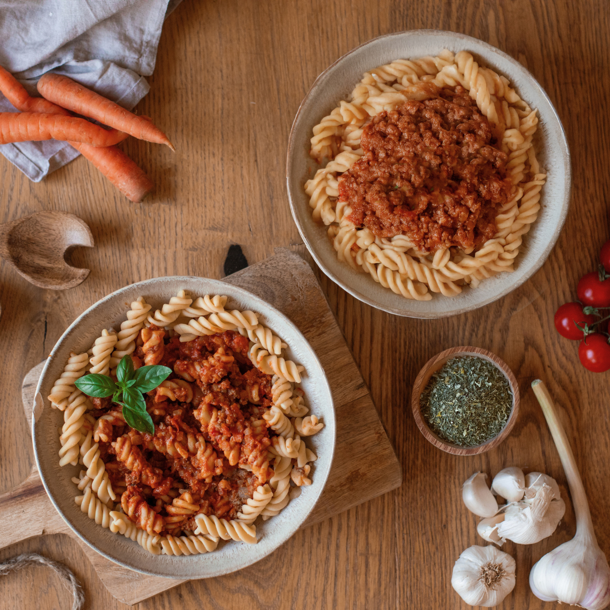 Vegane Protein Pasta Bolognese (XL, 2 Portionen)